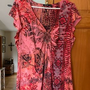 Apt 9 multicolored blouse size  XL